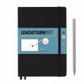 Скетчбук A5 (145 x 210 мм) Leuchtturm New Lite, черный