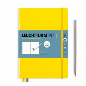 Скетчбук A5 (145 x 210 мм) Leuchtturm New Lite, желтый