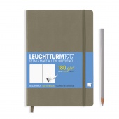 Скетчбук Leuchtturm A5 (145 x 210 мм) для рисунков, серый
