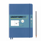 Скетчбук A5 (145 x 210 мм) Leuchtturm New Lite, пастельно-голубой