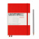Еженедельник Leuchtturm 2020 А5 с записной книжкой с доп. буклетом, красный