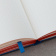 Записная книжка блокнот Leuchtturm Red Dots A5 (145 x 210 мм) в точку, королевский синий