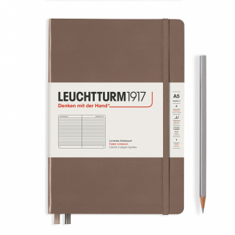 Записная книжка блокнот Leuchtturm A5 (145 x 210 мм) Rising Colours в линию, тёплая земля