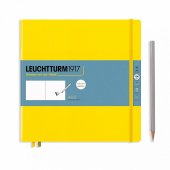 Скетчбук квадратный Leuchtturm, желтый