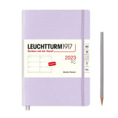 Еженедельник 2023 Leuchtturm А5 в гибкой обложке, сирень