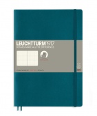 Записная книжка блокнот в мягкой обложке Leuchtturm B5 (178 х 254 мм) в точку океан