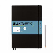 Скетчбук Leuchtturm A4+ New, чёрный