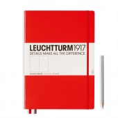 Записная книжка Leuchtturm Master A4+ (в точку), красная