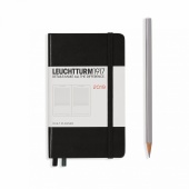 Еженедельник с записной книжкой Leuchtturm (A6), 2019, черный