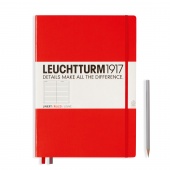 Записная книжка Leuchtturm Master A4+ (в линейку), красная