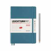 Ежедневник 2022 А5 Leuchtturm, синий