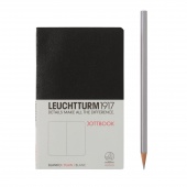Записная книжка тетрадь Leuchtturm Jottbook А6 (нелинованная), темно-синяя