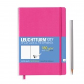 Скетчбук Leuchtturm А5 (для рисунков),  розовый