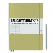 Записная книжка Leuchtturm Master Slim A4+ (в линейку), песочная