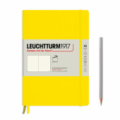 Записная книжка блокнот Leuchtturm в гибкой обложке A5 в точку, жёлтый