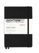 Ежедневник Leuchtturm 2020 на 12 мес. (A5), черный