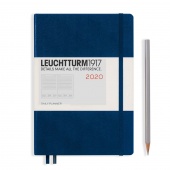 Ежедневник Leuchtturm 2020 на 12 мес. (A5), темно-синий