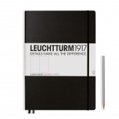 Записная книжка Leuchtturm Master A4+ (в точку), черная