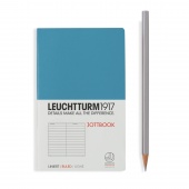 Записная книжка тетрадь Leuchtturm Jottbook А6 (в линейку), нордический синий