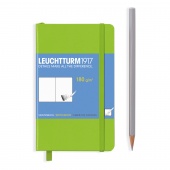 Скетчбук Leuchtturm A6 (для рисунков), лайм