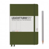 Записная книжка Leuchtturm A5 (нелинованная), хаки