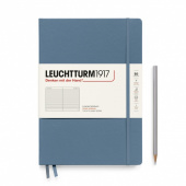 Записная книжка блокнот Leuchtturm В5 в линейку, синий камень
