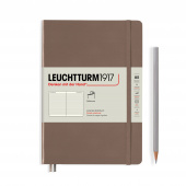 Записная книжка блокнот в мягкой обложке Leuchtturm A5 в линию, тёплая земля
