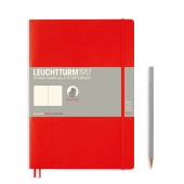 Записная книжка блокнот в мягкой обложке Leuchtturm В5 (нелинованная), красная
