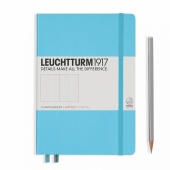 Записная книжка Leuchtturm A5 (в точку), голубая