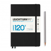 Записная книжка блокнот Leuchtturm 120g Edition в точку, чёрный