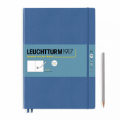 Скетчбук Leuchtturm A4+ New, пастельно-голубой