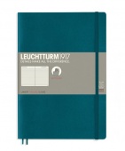 Записная книжка блокнот в мягкой обложке Leuchtturm В5 (в линейку), океан