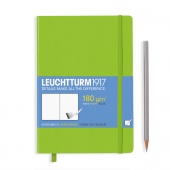 Скетчбук Leuchtturm A5 (для рисунков), лайм