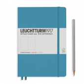 Записная книжка Leuchtturm A5 (в точку), нордический синий