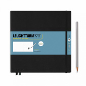 Скетчбук квадратный Leuchtturm, черный