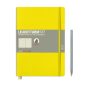 Записная книжка блокнот в мягкой обложке Leuchtturm A5 в линию, жёлтый