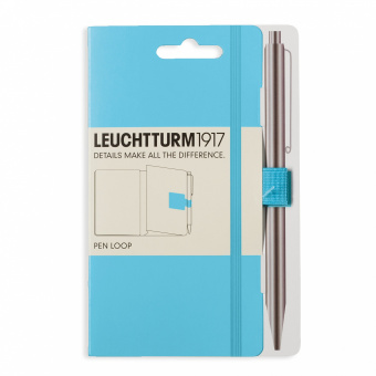 Петля-держатель в блокнот для ручки Leuchtturm, голубая