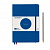 Запис книж блокнот Leuchtturm A5(145 x 210 мм)в точку,лимитир сер Bauhaus100, корол.син