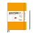 Еженедельник 2023 Leuchtturm А5 в гибкой обложке с записной книжкой, теплый желтый
