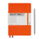 Записная книжка блокнот Leuchtturm A5 (в клетку), оранжевая