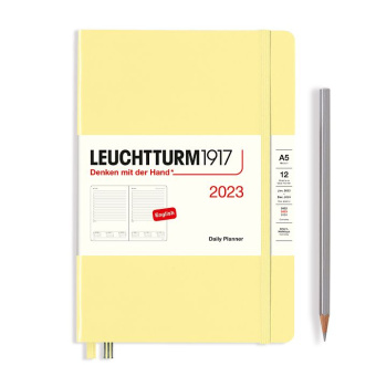 Ежедневник 2023 Leuchtturm А5, ваниль