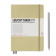 Записная книжка блокнот Leuchtturm A5 (145 x 210 мм) в клетку, песочная