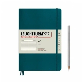 Записная книжка в мягкой обложке Leuchtturm A5 в линию, океан