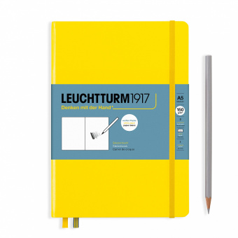 Скетчбук A5 Leuchtturm New Lite, желтый