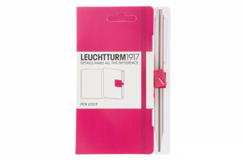 Петля-держатель в блокнот для ручки Leuchtturm, розовая