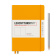 Записная книжка блокнот Leuchtturm A5 (145 x 210 мм) нелинованная, тёплый жёлтый