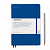 Записная книжка Leuchtturm A5(145 x 210 мм) в точку, синий, с цитатой