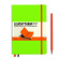 Записная книжка блокнот Leuchtturm Bicolore А5 (в линейку), лайм-оранжевая