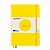 Записная книжка блокнот Leuchtturm A5 (в точку), лимитированная серия Bauhaus 100, жёлтая