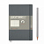 Записная книжка блокнот в мягкой обложке Leuchtturm B6+ в линию, антрацит